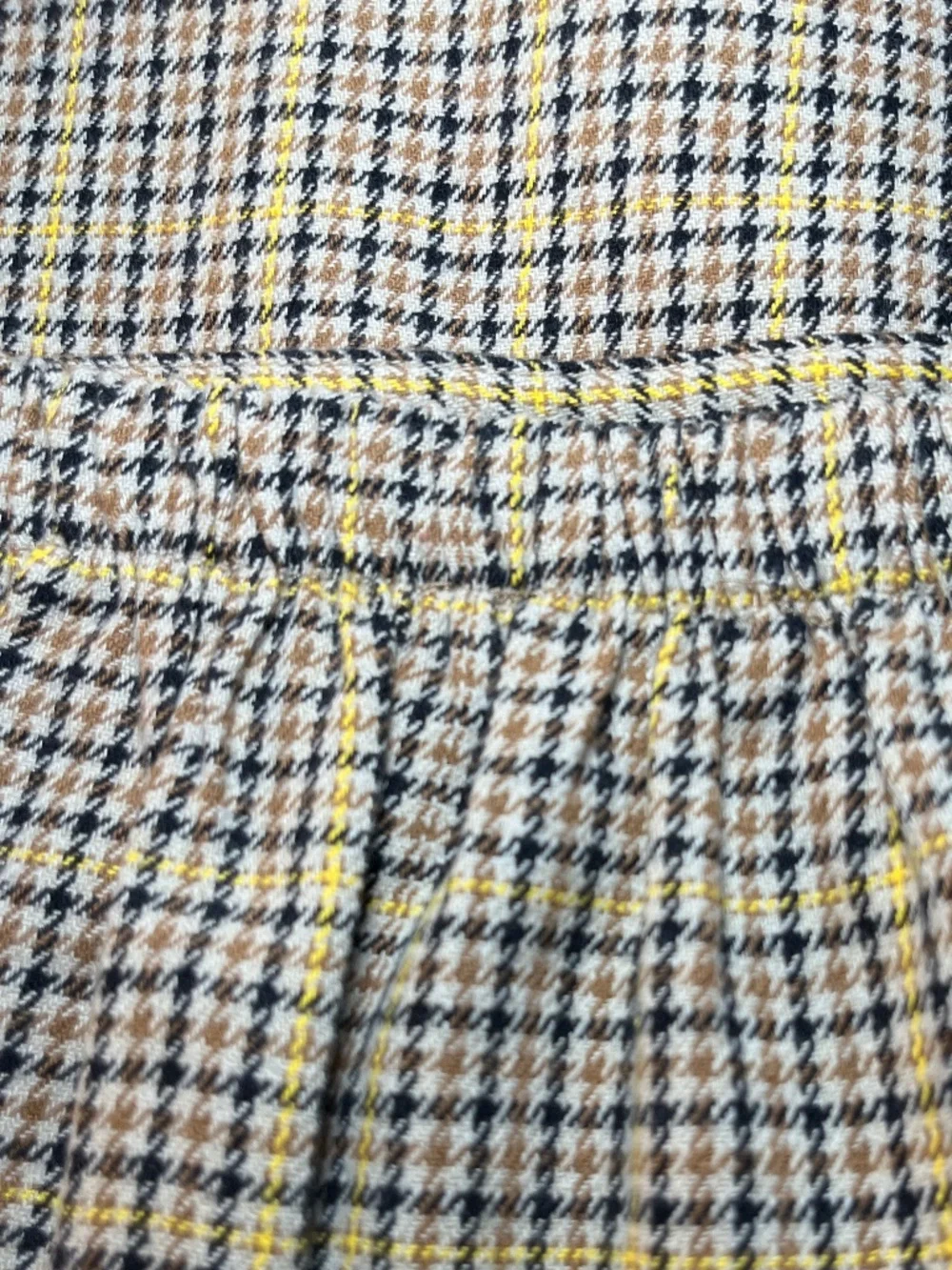 American Eagle Glen Plaid Faux Wrap Skirt NWT Size Small